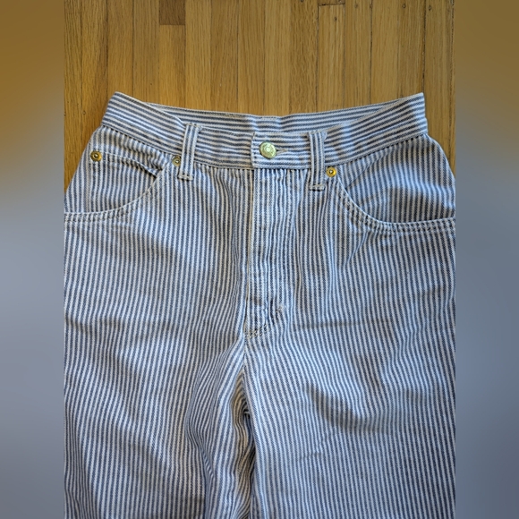 Vintage United Colours of Benetton Striped Trousers - Picture 2 of 6